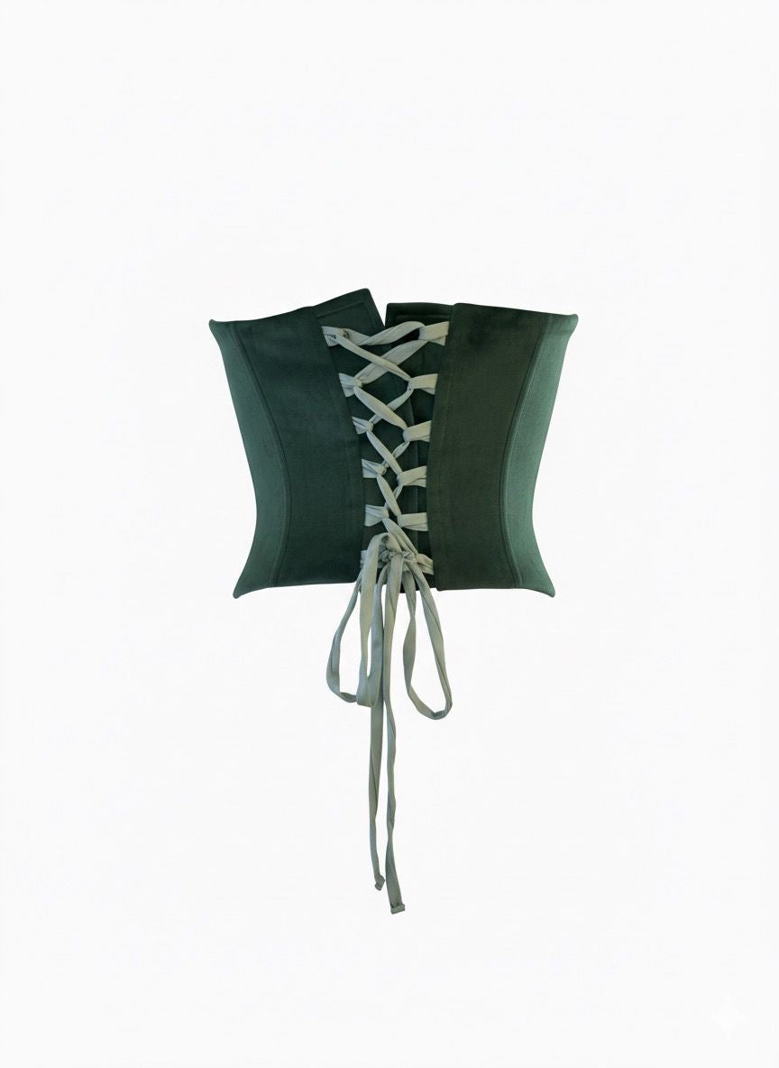 Morocco flag corset