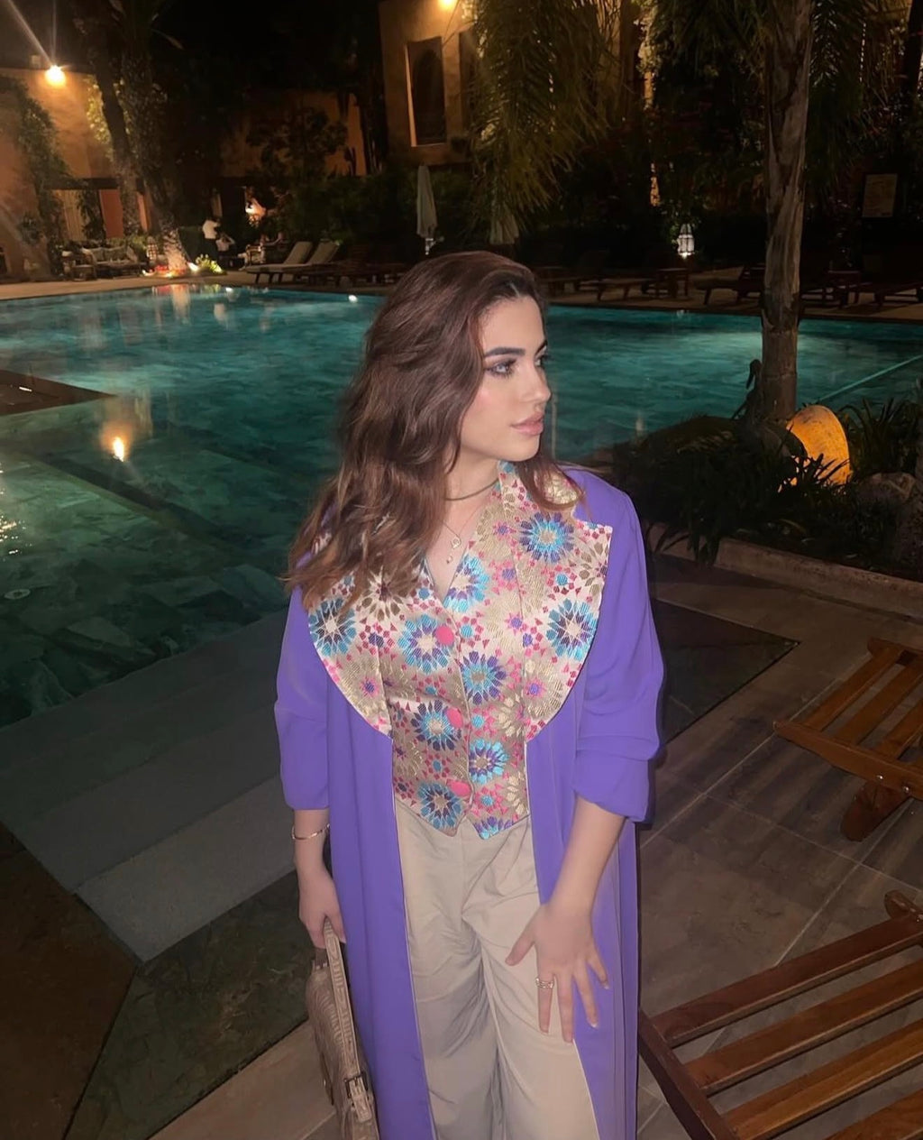 Sultana open caftan