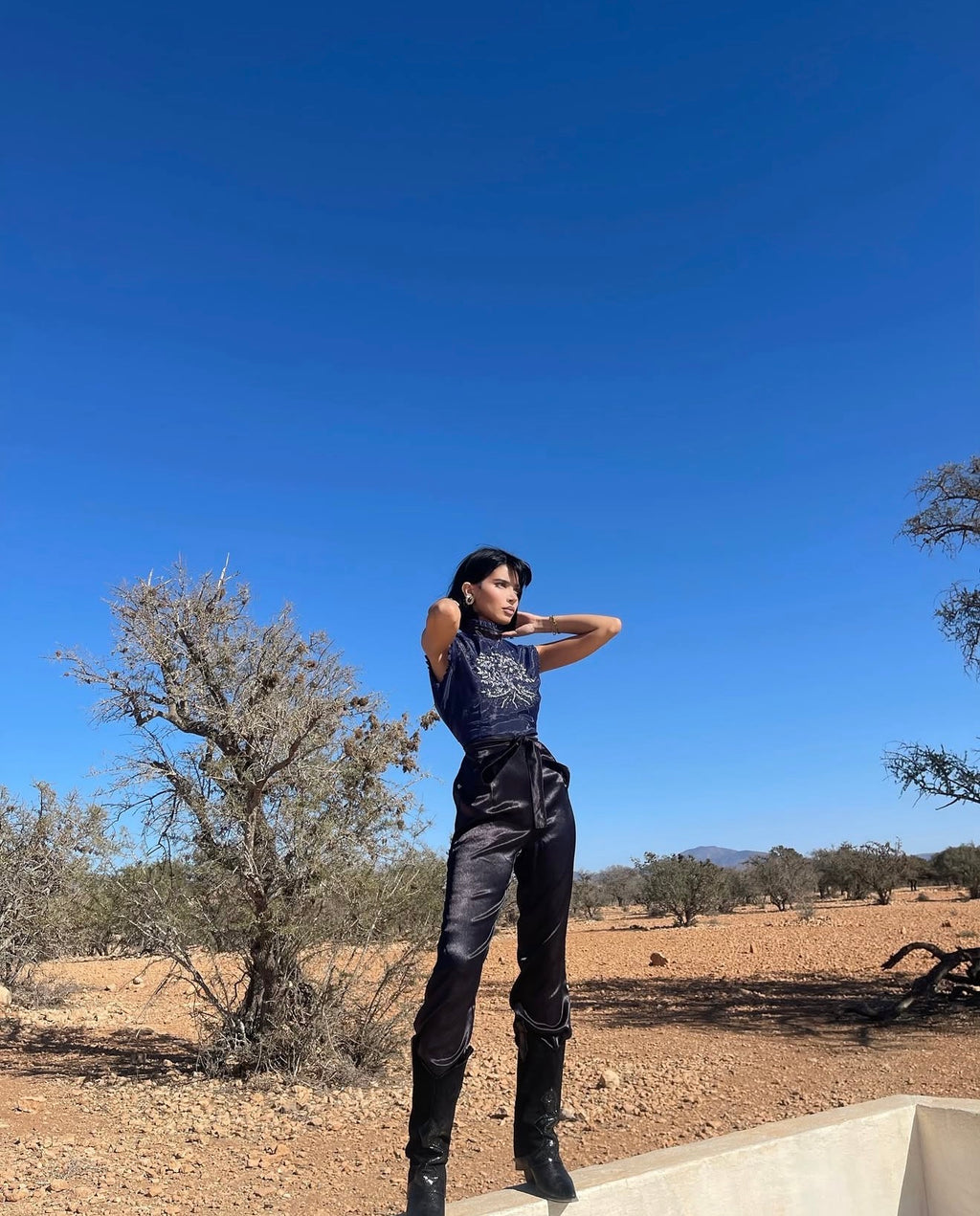 Argan tree jumpsuit