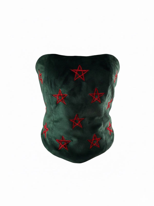 Morocco flag corset